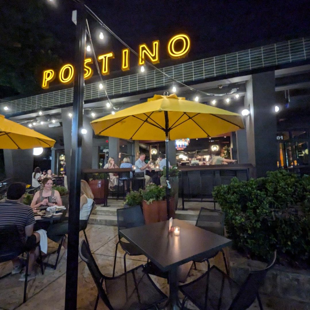 A Little Wine, a Little Dine at Village District’s New Postino Wine Cafe